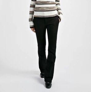 Joseph Black Straight-Leg Pants